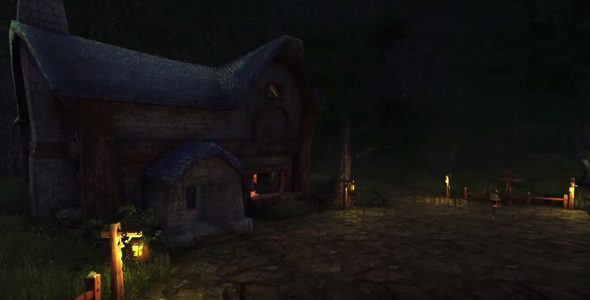 Elwynn Forest recreated in Unreal 4  Update 1   YouTube